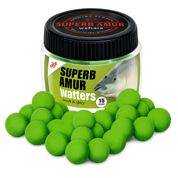 SUPERB AMUR Wafters 15mm – Fresh & Spicy Premium Hookbait